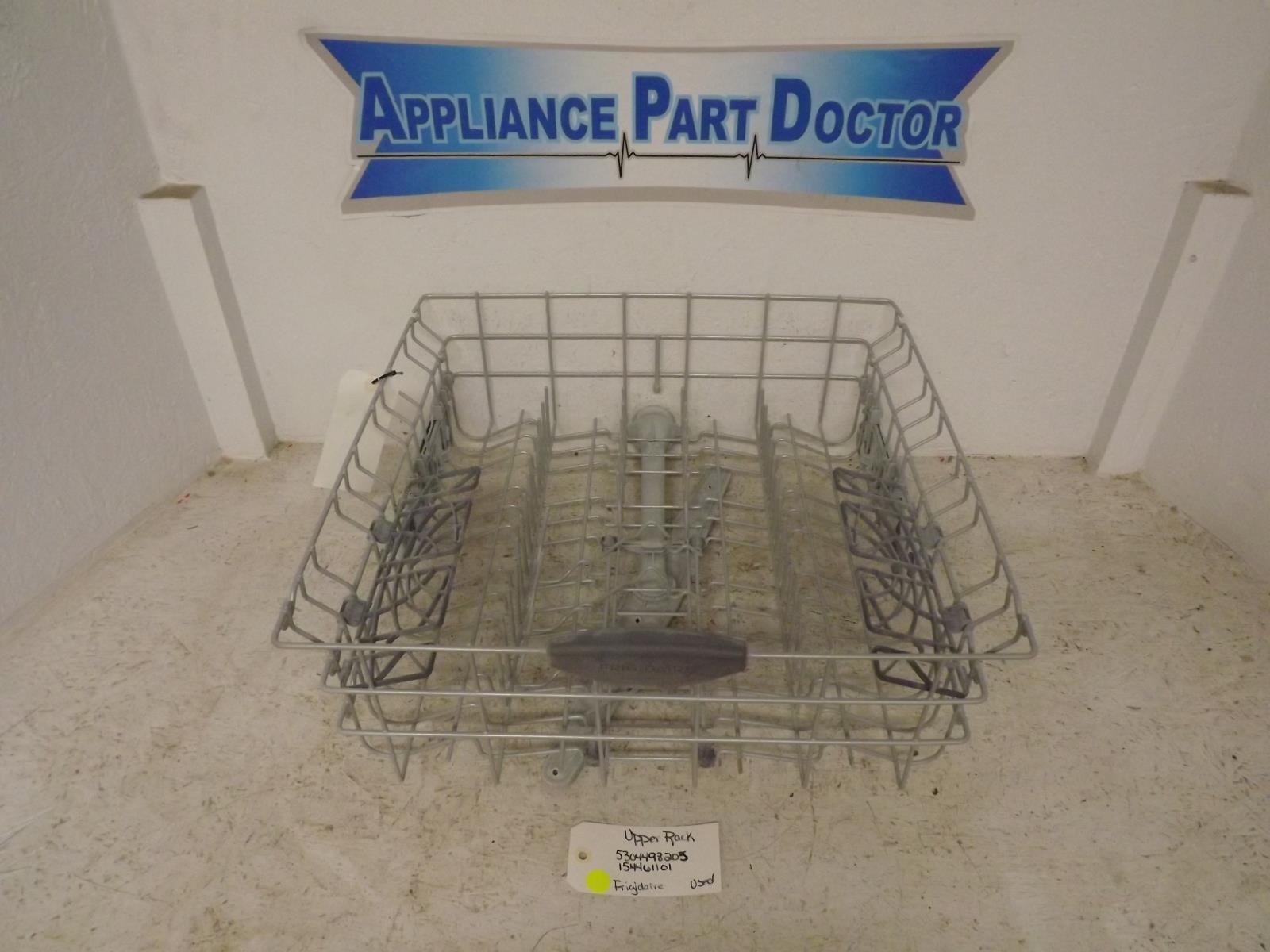 Frigidaire Dishwasher 5304498205 154461101 Upper Rack Used Frigidaire Dishwasher 5304498205 154461101 Upper Rack Used